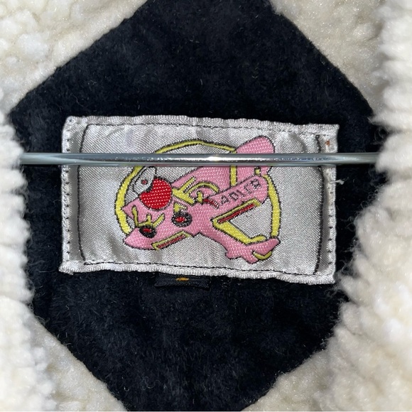 Adler Vintage Suede Leather Sherpa Aztec  Southwestern  Style Jacket - Picture 9 of 9